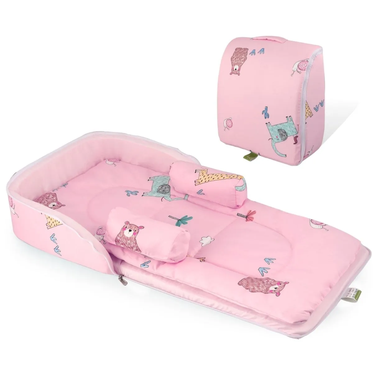 R for Rabbit Baby Nest Lite- Blush Pink