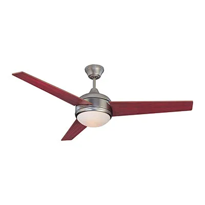 Radiant Lighting RF19 Ceiling Fan 3 Blade 1313mm Satin Nickel 52" JX0005SN