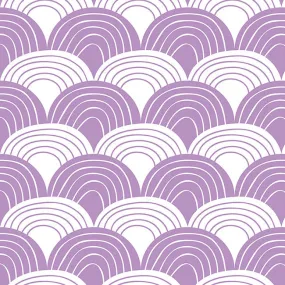 RAINBOWS | Lilac | Pillowcase | 60x70cm/ 23.6x27.5"