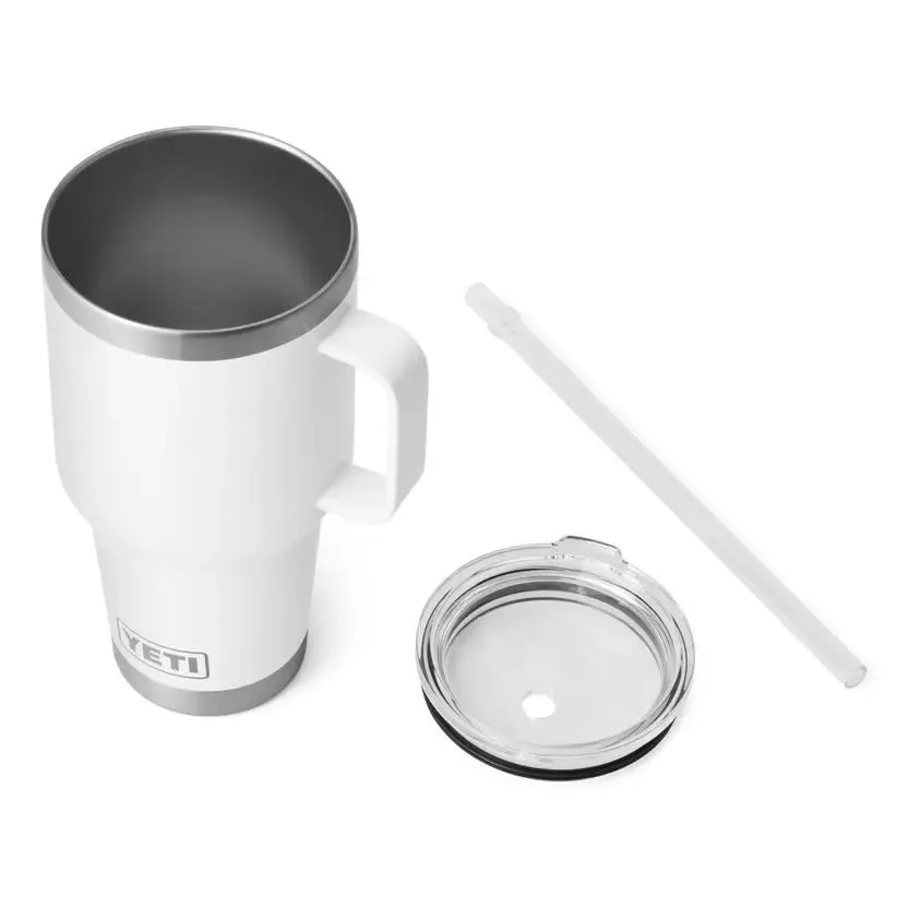 Rambler® 35 oz (994 ml) Straw Mug - White