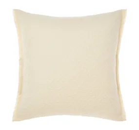 Raquelle European Pillowcase Vanilla