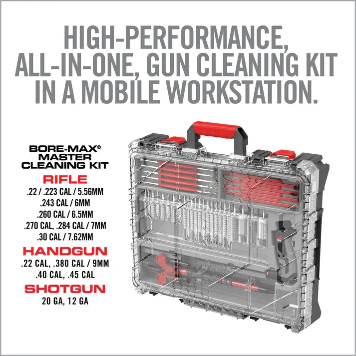 Real Avid Bore-Max Master Cleaning Kit And Mobile Workstation