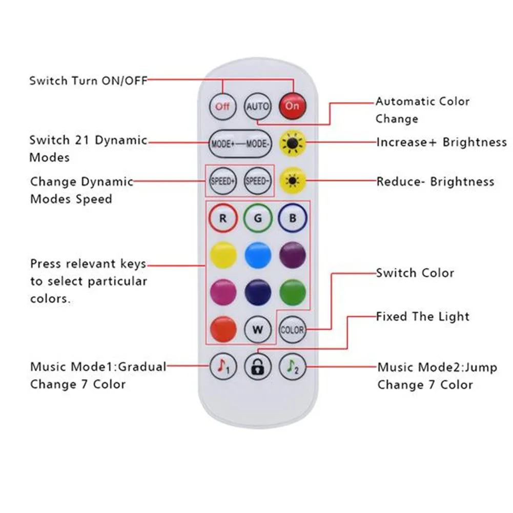 REDCOLOURFUL 300leds Smart Led Strip Lights 10M