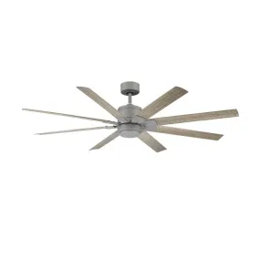 Renegade 52" Eight-Blade Indoor/Outdoor Smart Ceiling Fan with 2700K LED Light Kit and Remote Control & Wall Cradle