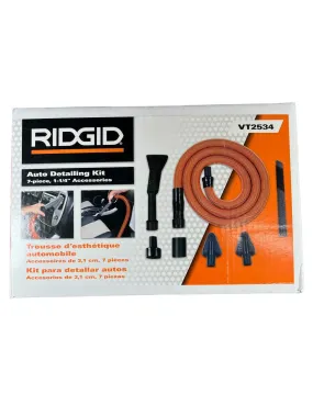 RIDGID 1-1/4 in. Premium Car Cleaning Accessory Kit for RIDGID Wet/Dry Shop Vacuums