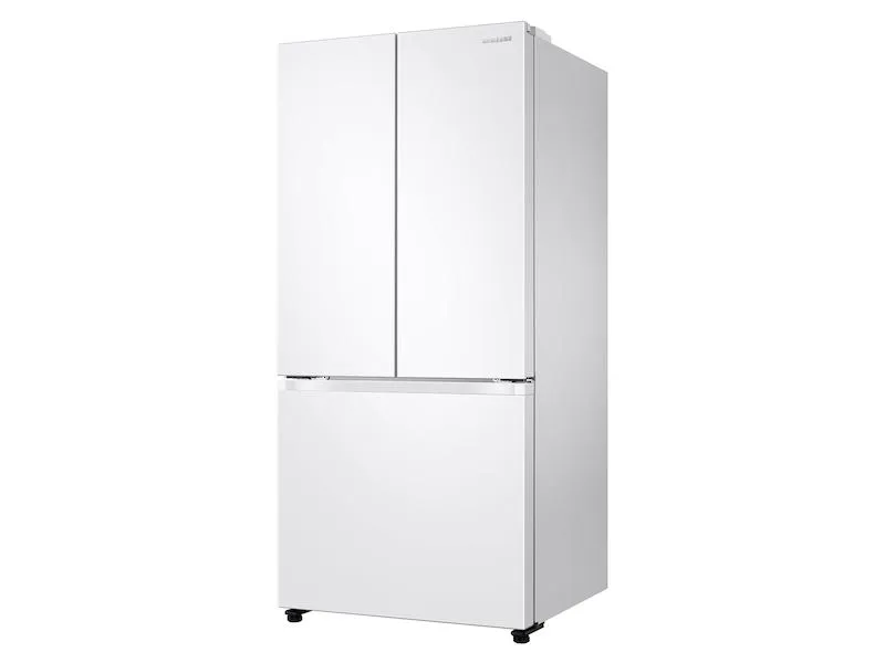 Samsung 19.5 cu. ft. Smart 3-Door French Door Refrigerator in White