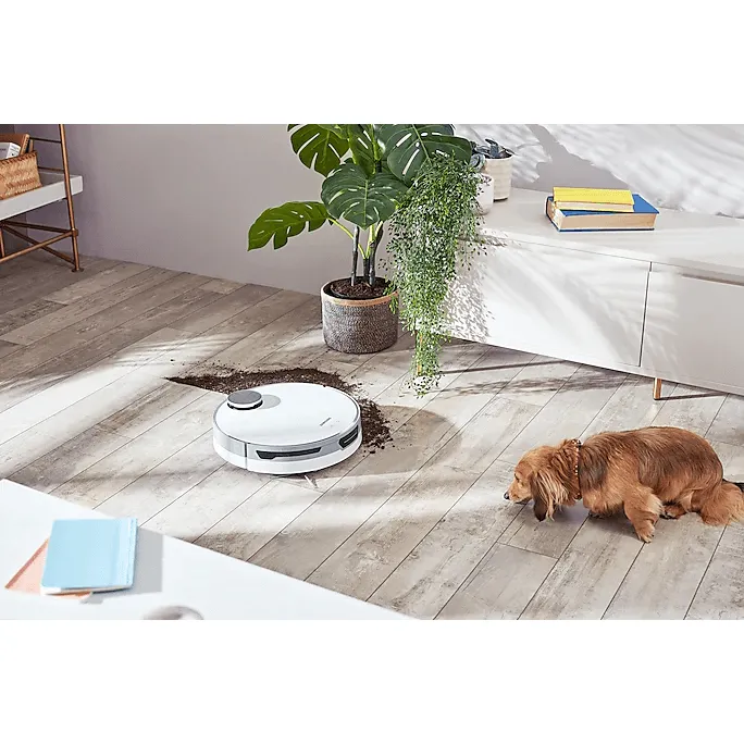 Samsung Jet Bot™  Robot Vacuum Cleaner, Max 60W Suction Power with Clean Station | VR30T85513W/EU