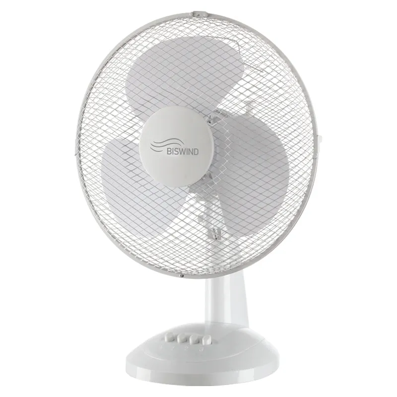 Schuss SHE 30CM Table Fan - White | BW30CMTIUK