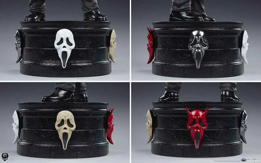 Scream Ghost Face 23 Inch 1/4 Scale Deluxe Statue