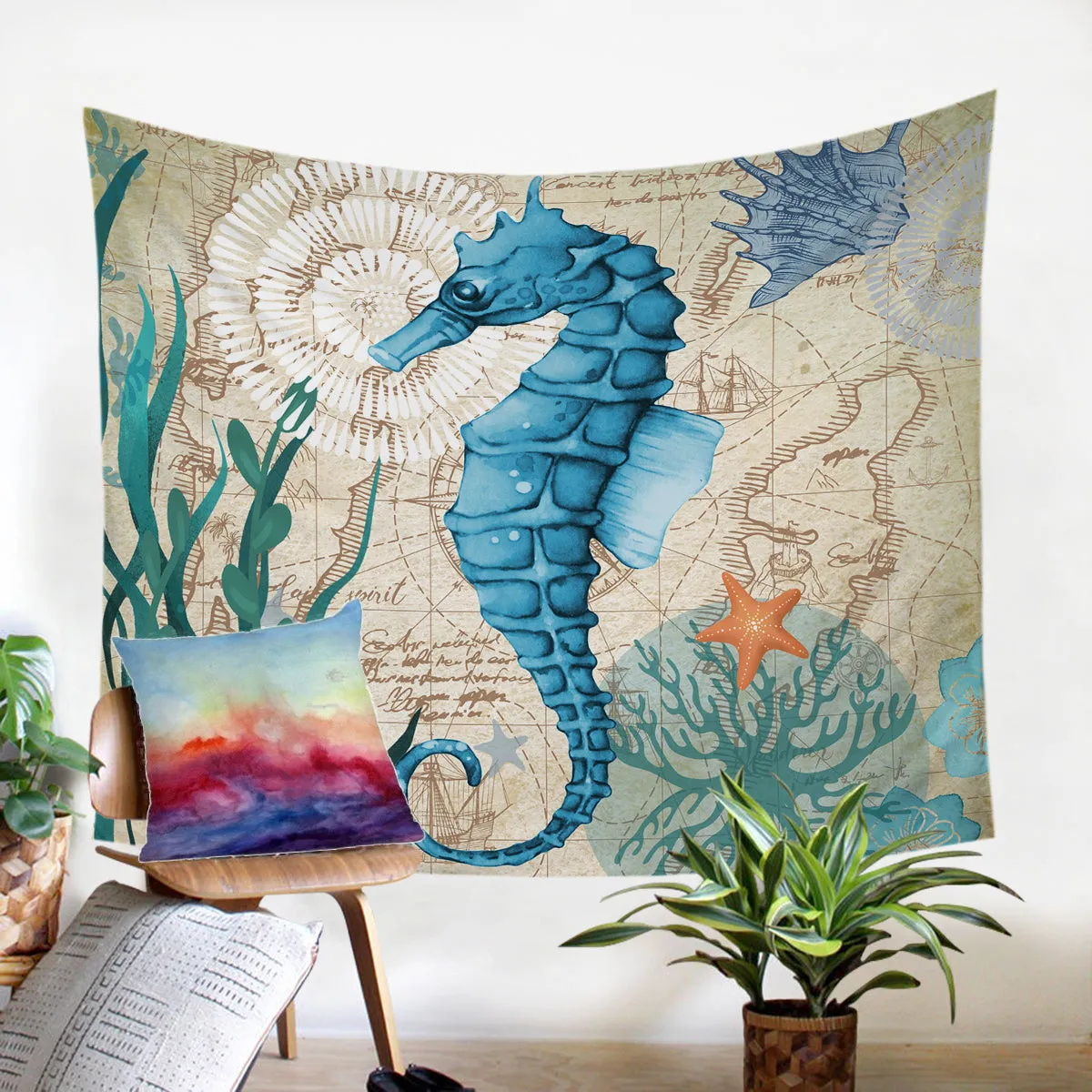 Seahorse Love Duvet Cover Set