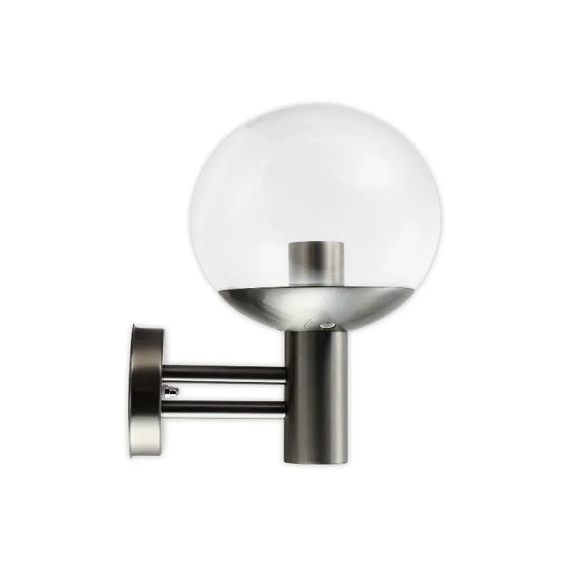 Searchlight Orb Stainless Steel Outdoor Wall Light