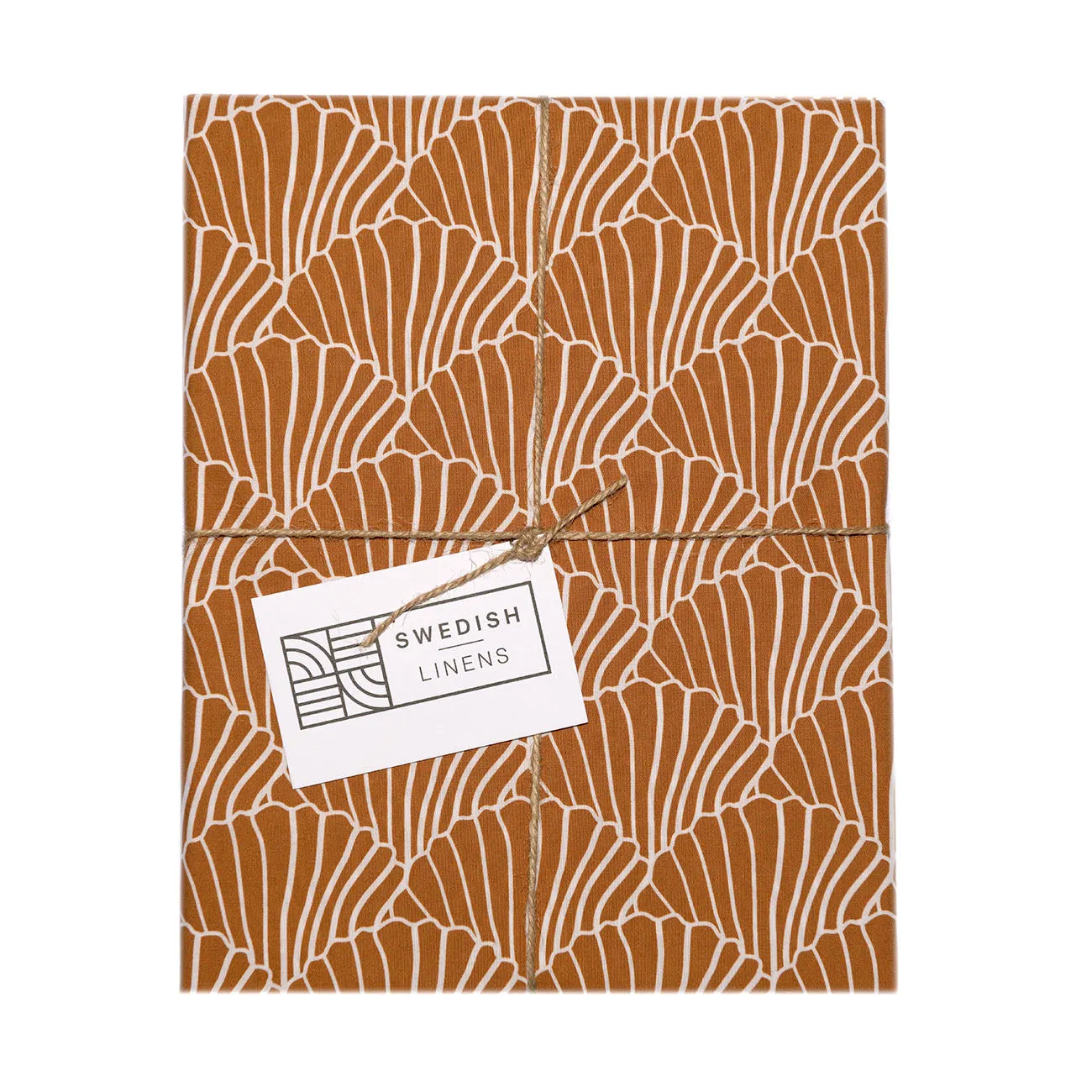 SEASHELLS | Cinnamon brown | Pillowcase | 50x75cm / 19.6x29.5"