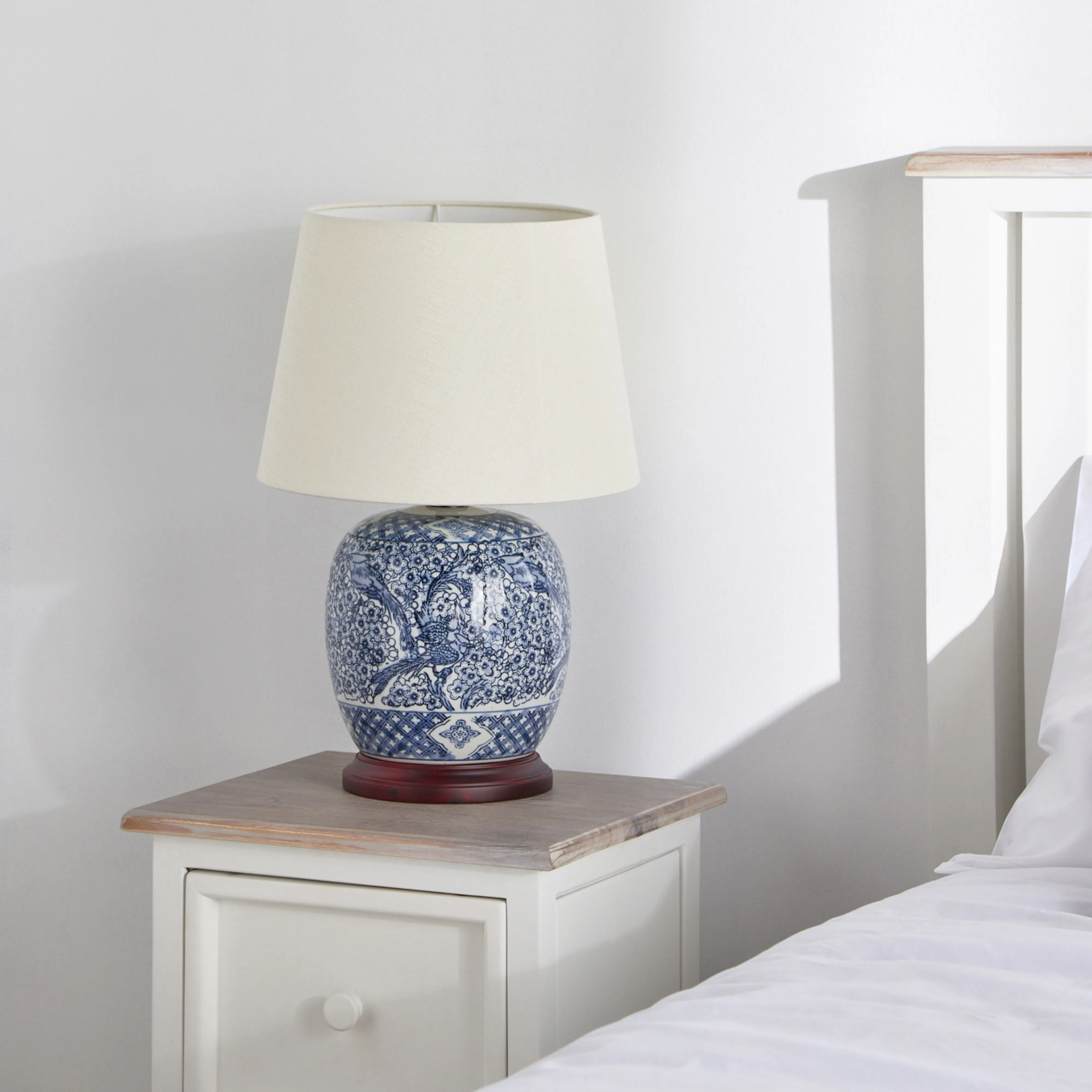 Serenity Ceramic Jar Table Lamp 50cm