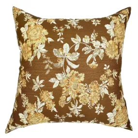 Shabby Chic Vintage Floral Throw Pillow Cover 24x24