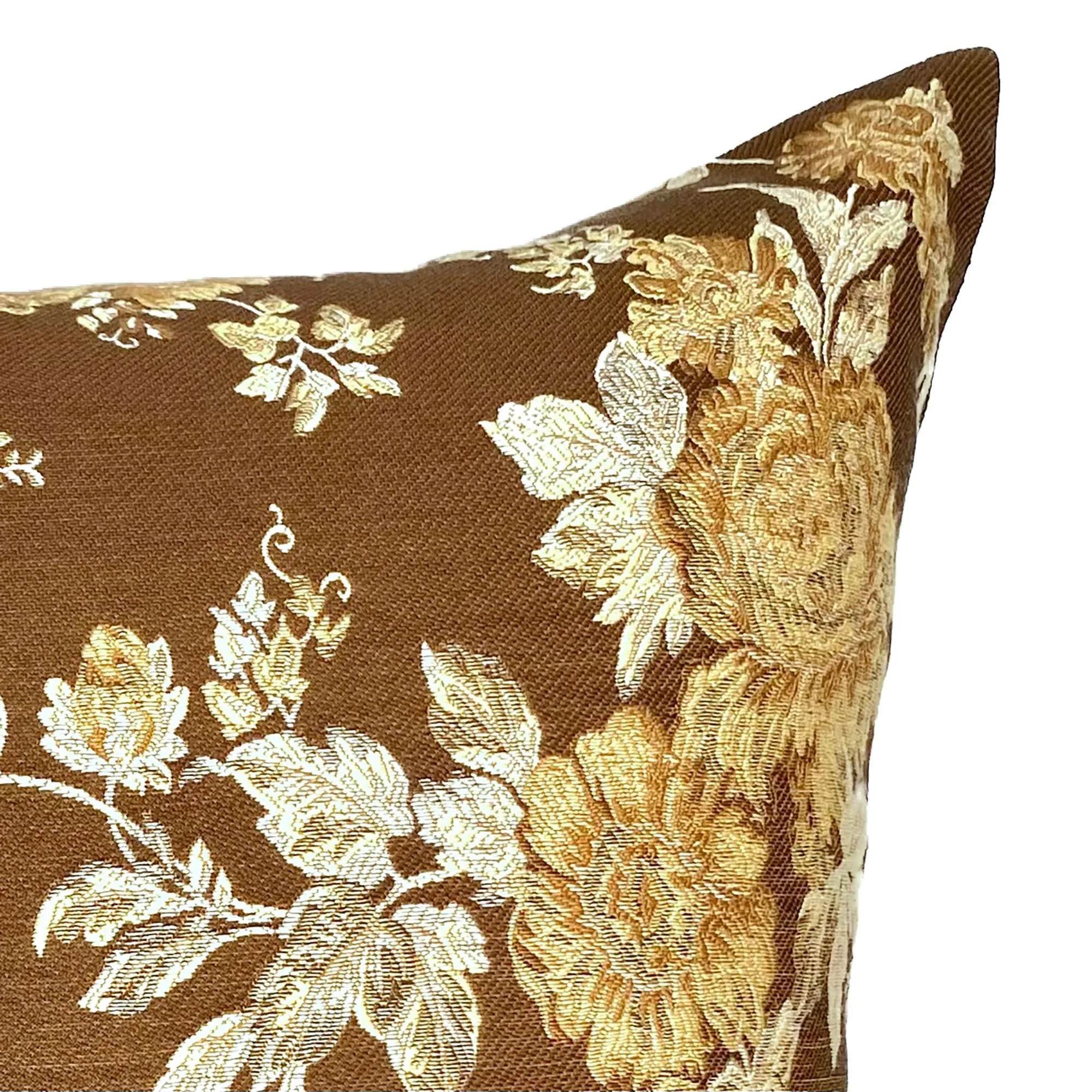 Shabby Chic Vintage Floral Throw Pillow Cover 24x24