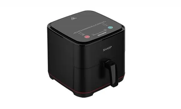 Sharp, Air Fryer 5L, 1450W, 8 Cook Menu, Black