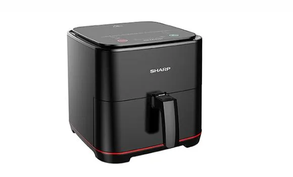 Sharp, Air Fryer 5L, 1450W, 8 Cook Menu, Black