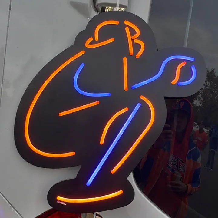 Shea Stadium Catcher Neon | LED Light Up Sign