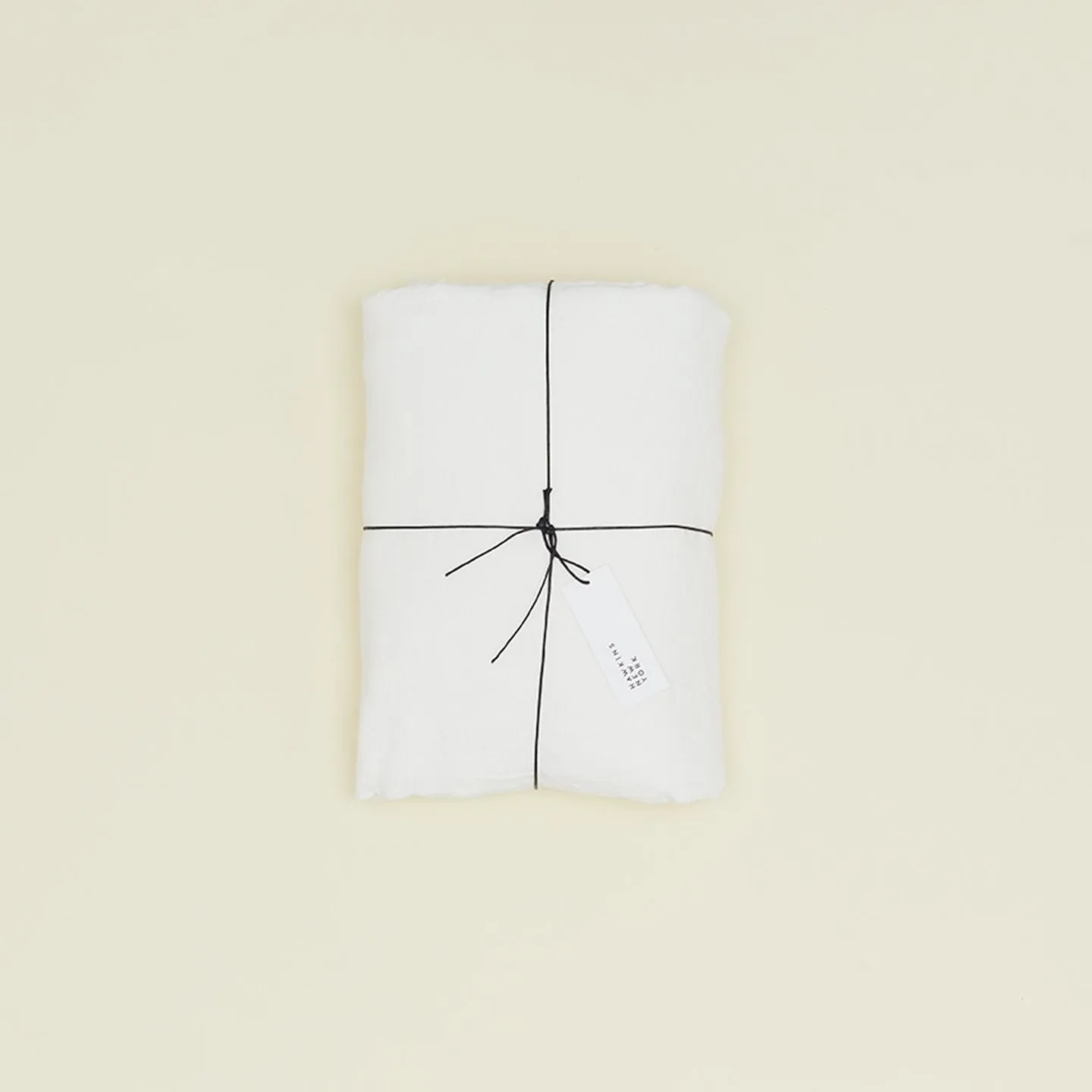 Simple Linen Duvet - White