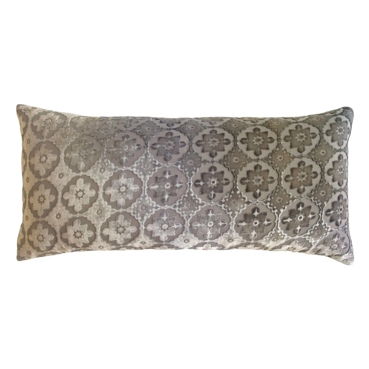 Small Moroccan Nickel Velvet Pillows by Kevin O’Brien Studio