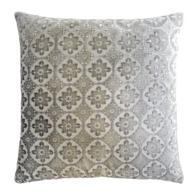 Small Moroccan Nickel Velvet Pillows by Kevin O’Brien Studio