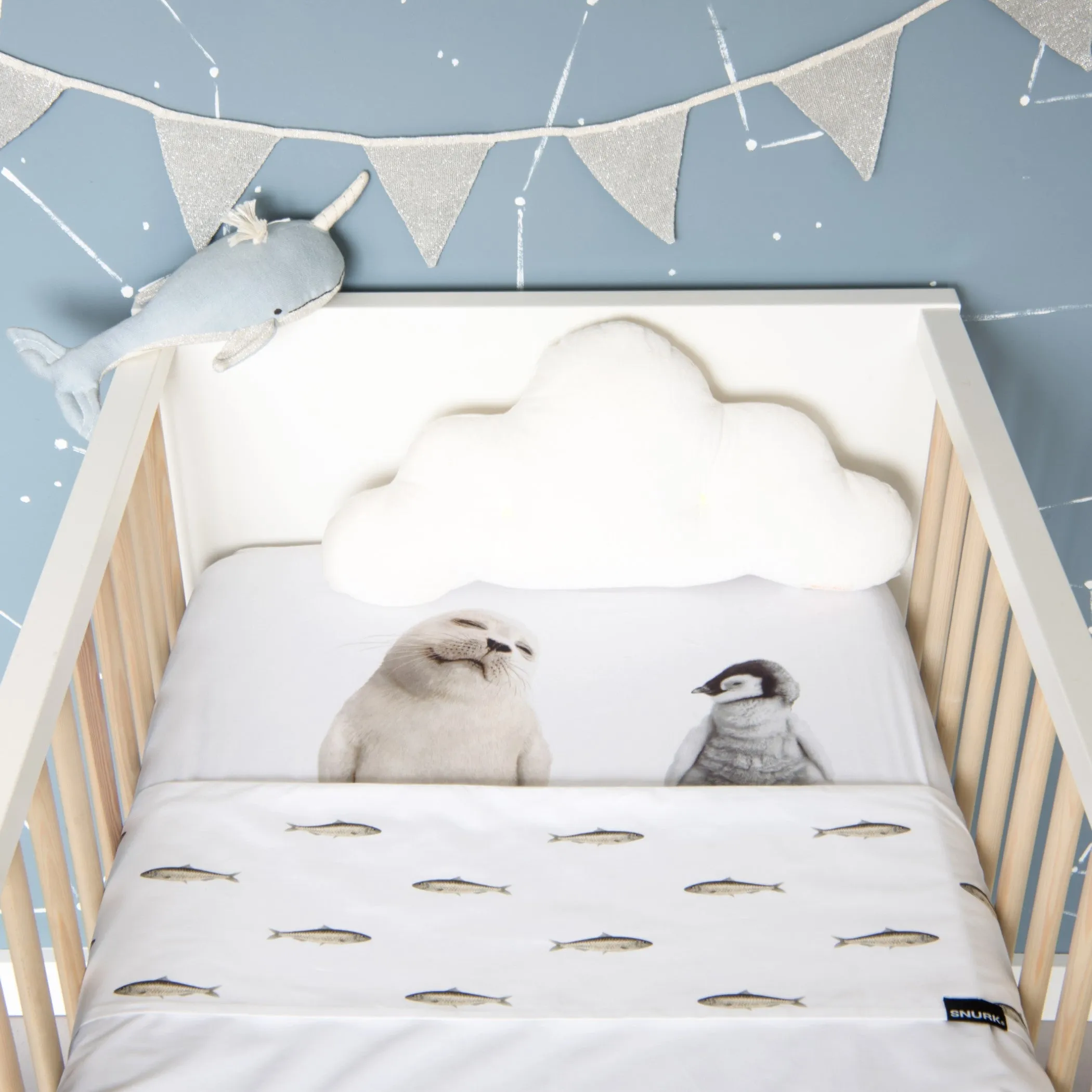 SNURK Baby sheet Arctic Friends