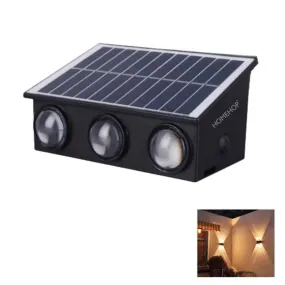 Solar Up & Down Light Waterproof LED Garden Wall Lights For Outdoor, Home