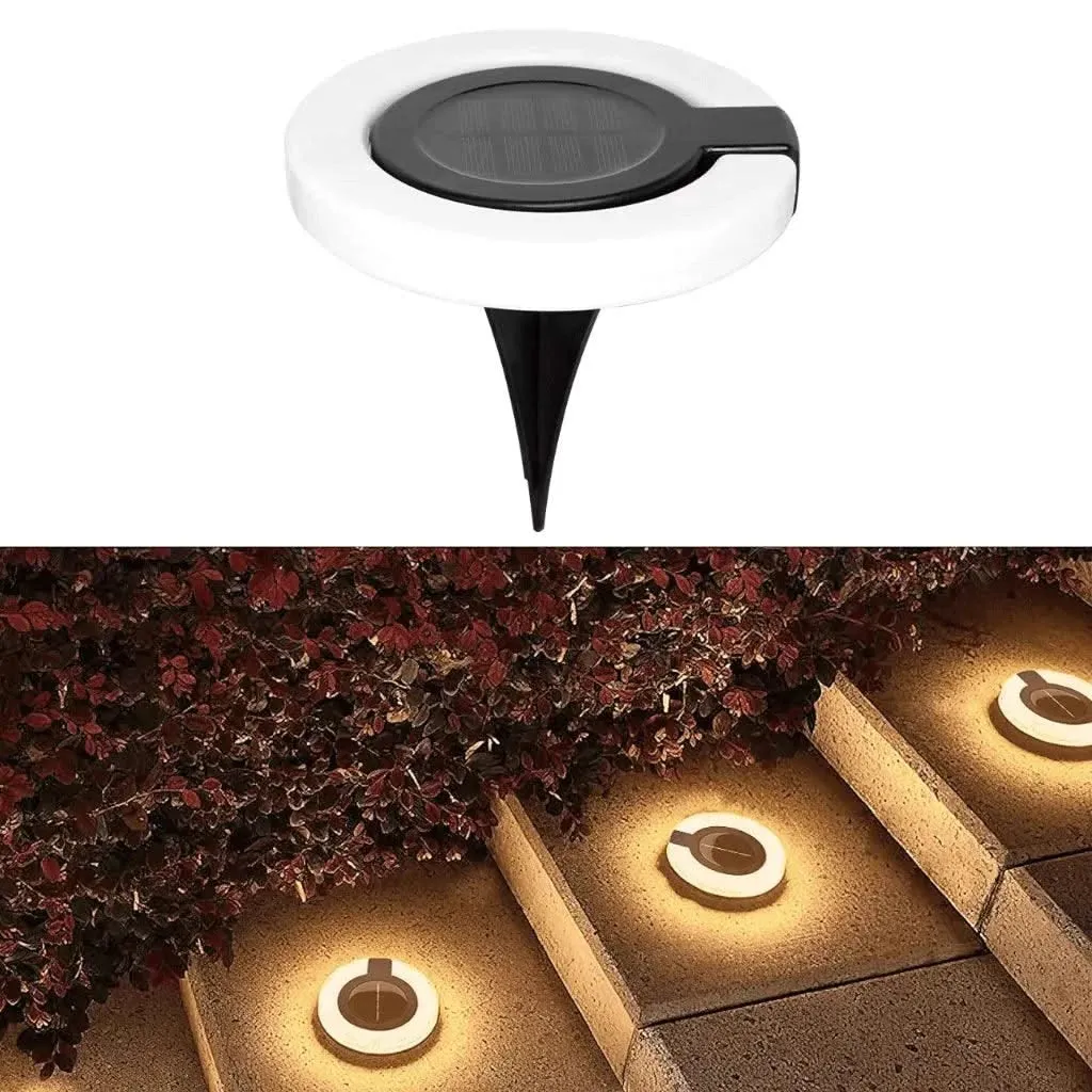 Solar Waterproof LED Home Wall Decor Light for Garden, Pathway And Outdoor