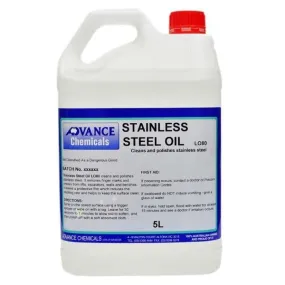 Stainless Steel Polish Oil 5Lt