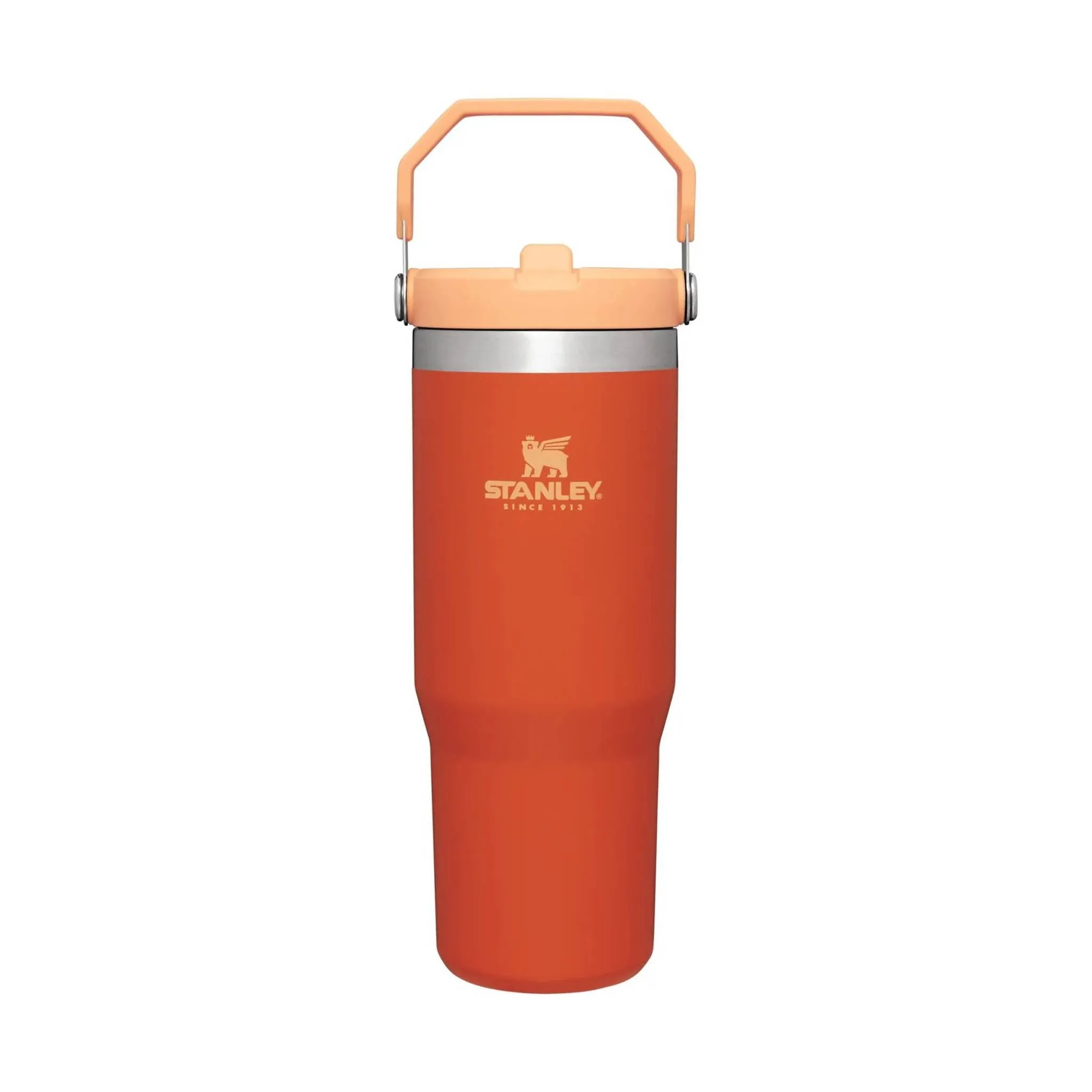 Stanley Iceflow Flip Straw Tumbler 30 OZ - Tigerlily