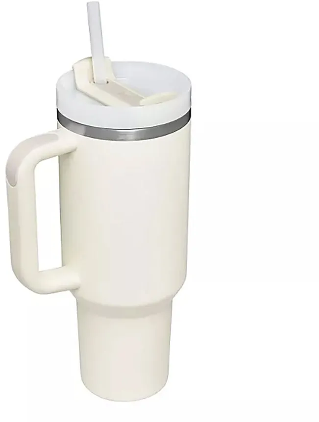 Stanley Quencher H2.0 Flowstate Tumbler 1.2L - Cream