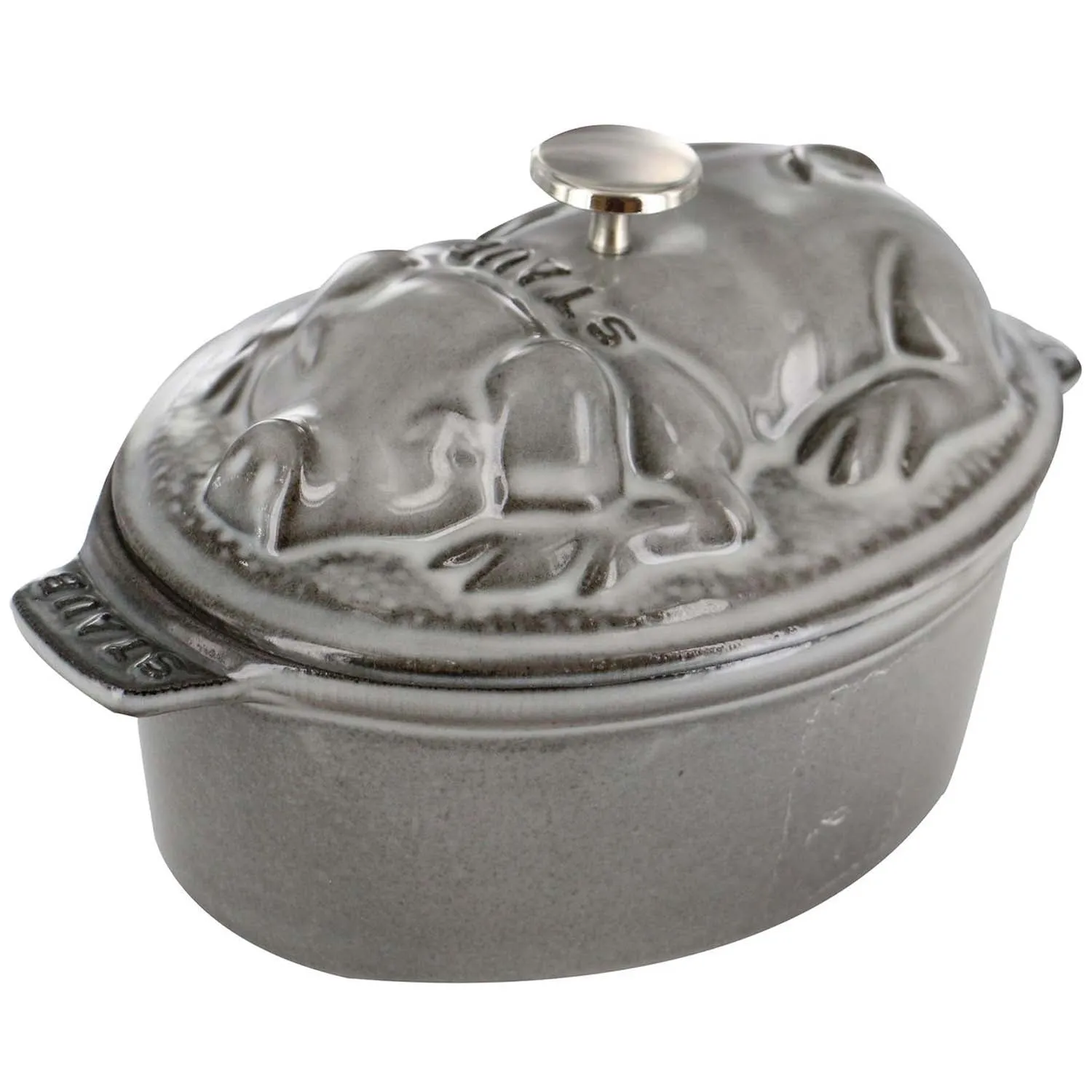 Staub Cast Iron 1-Quart Pig Cocotte