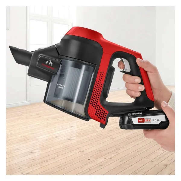 Stick Vacuum Cleaner BOSCH BBS61PET2 18V 0,3L Rojo