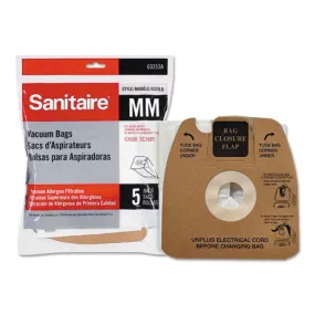 Style Mm Disposable Dust Bags With Allergen Filter For Sc3683a/sc3683b, 5/pack