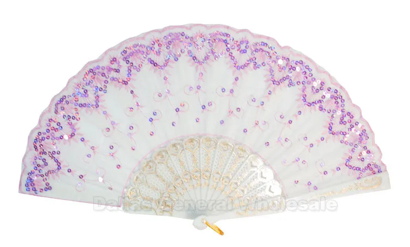 Summer Hand Held Folding Fans Wholesale