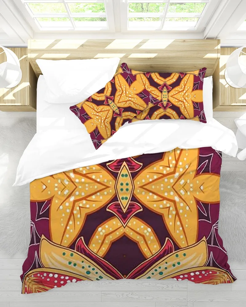 Temple 3 King Duvet Cover Set