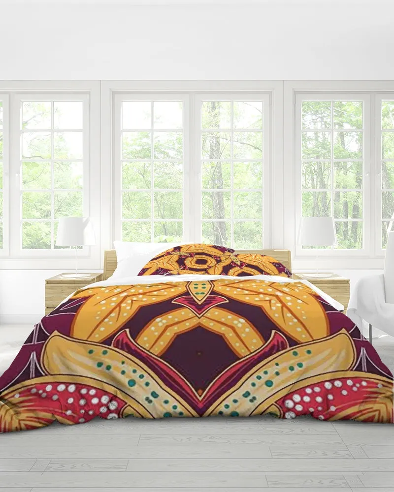 Temple 3 King Duvet Cover Set