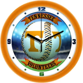 Tennessee Volunteers Wall Clock - Baseball Home Run