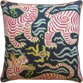 Tibet Navy Decorative Pillow