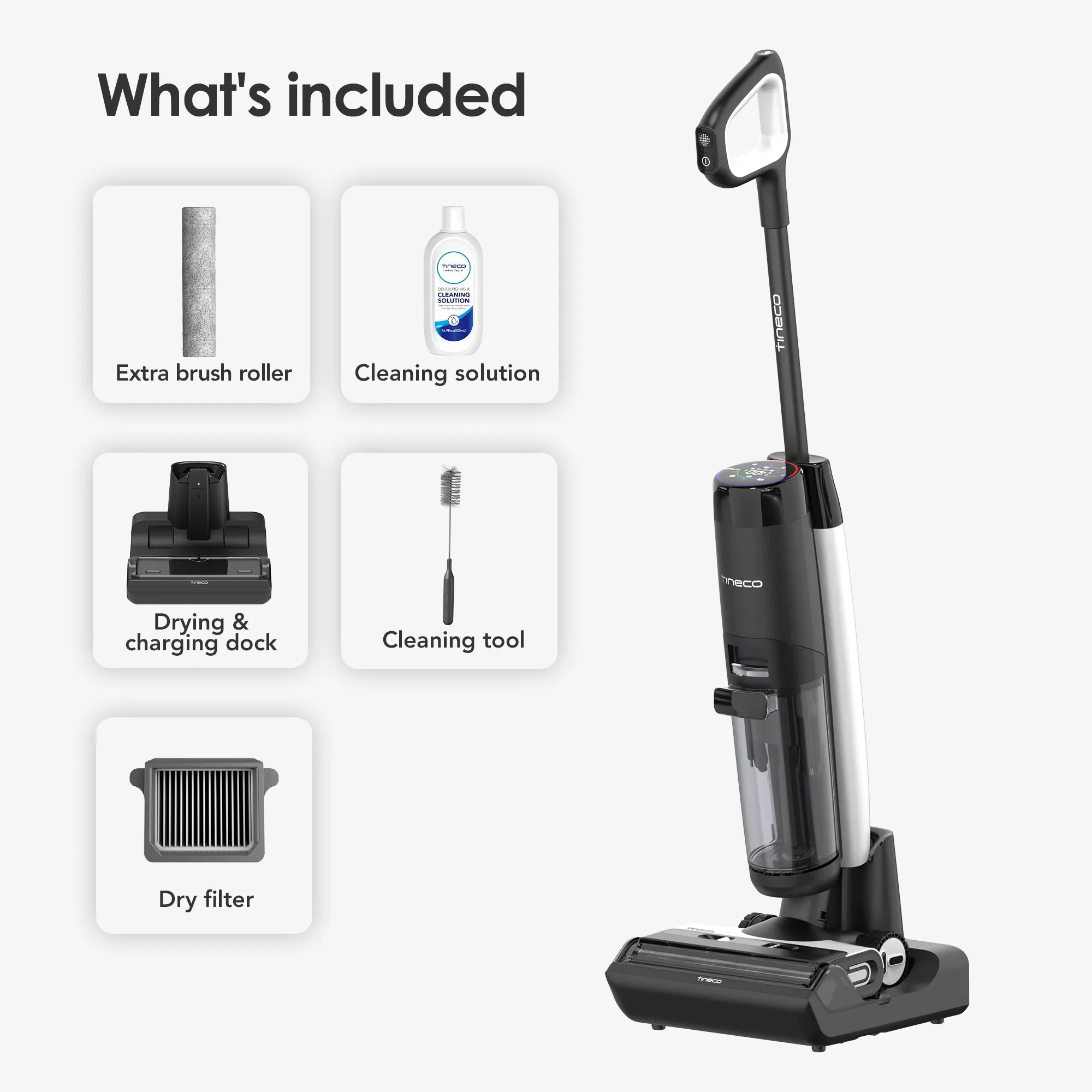 Tineco FLOOR ONE S7 FlashDry Smart Wet Dry Vacuum Cleaner