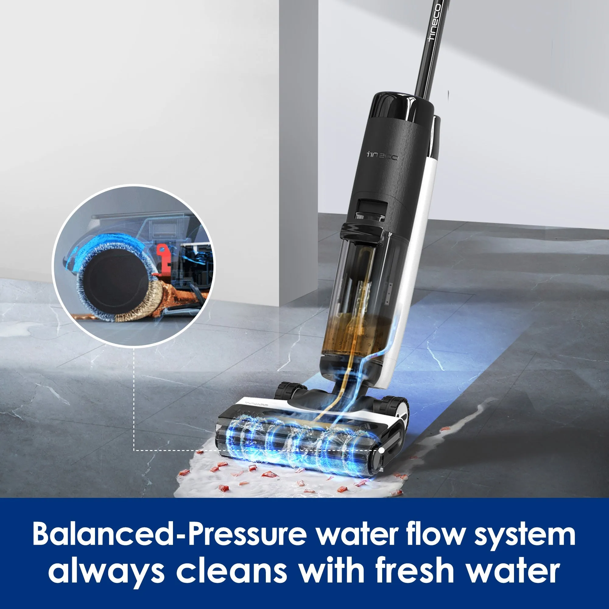 Tineco FLOOR ONE S7 FlashDry Smart Wet Dry Vacuum Cleaner