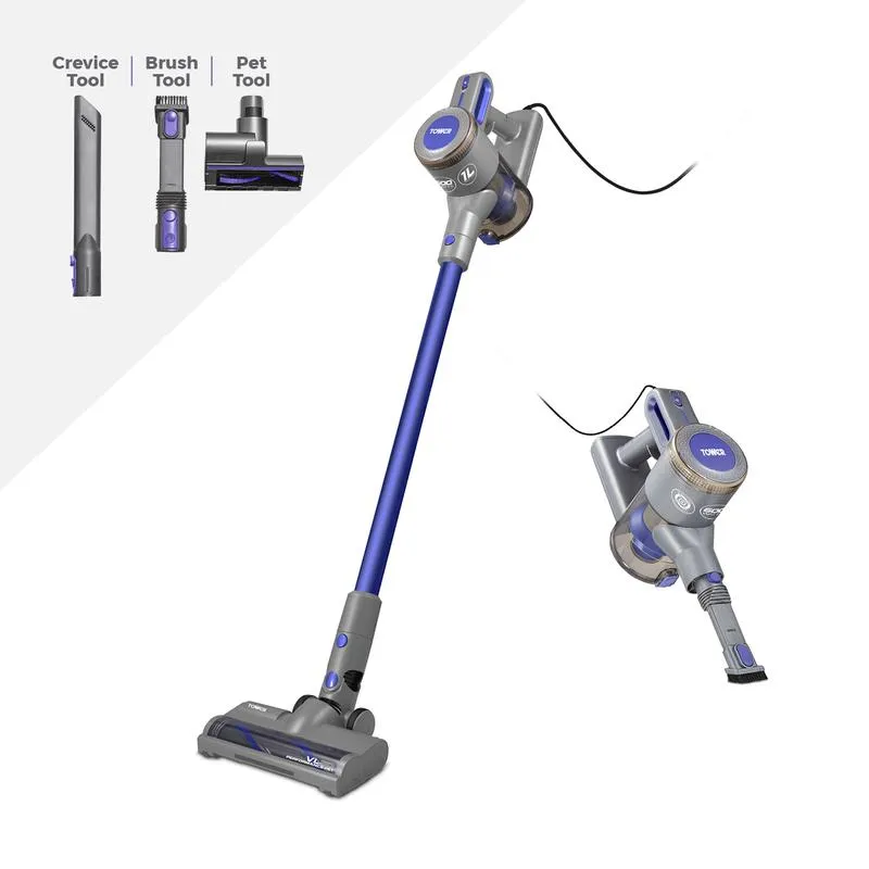 Tower VL20 Pets Corded Stick Vacuum Cleaner  - Blue