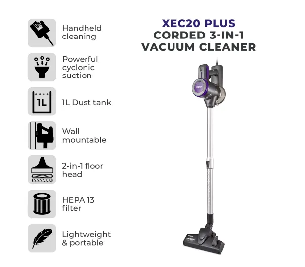 Tower XEC20 Pro Corded 3-in-1 Vac