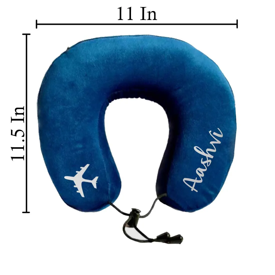 Travel Neck Pillow with Name-Memory foam Airplane Pillow