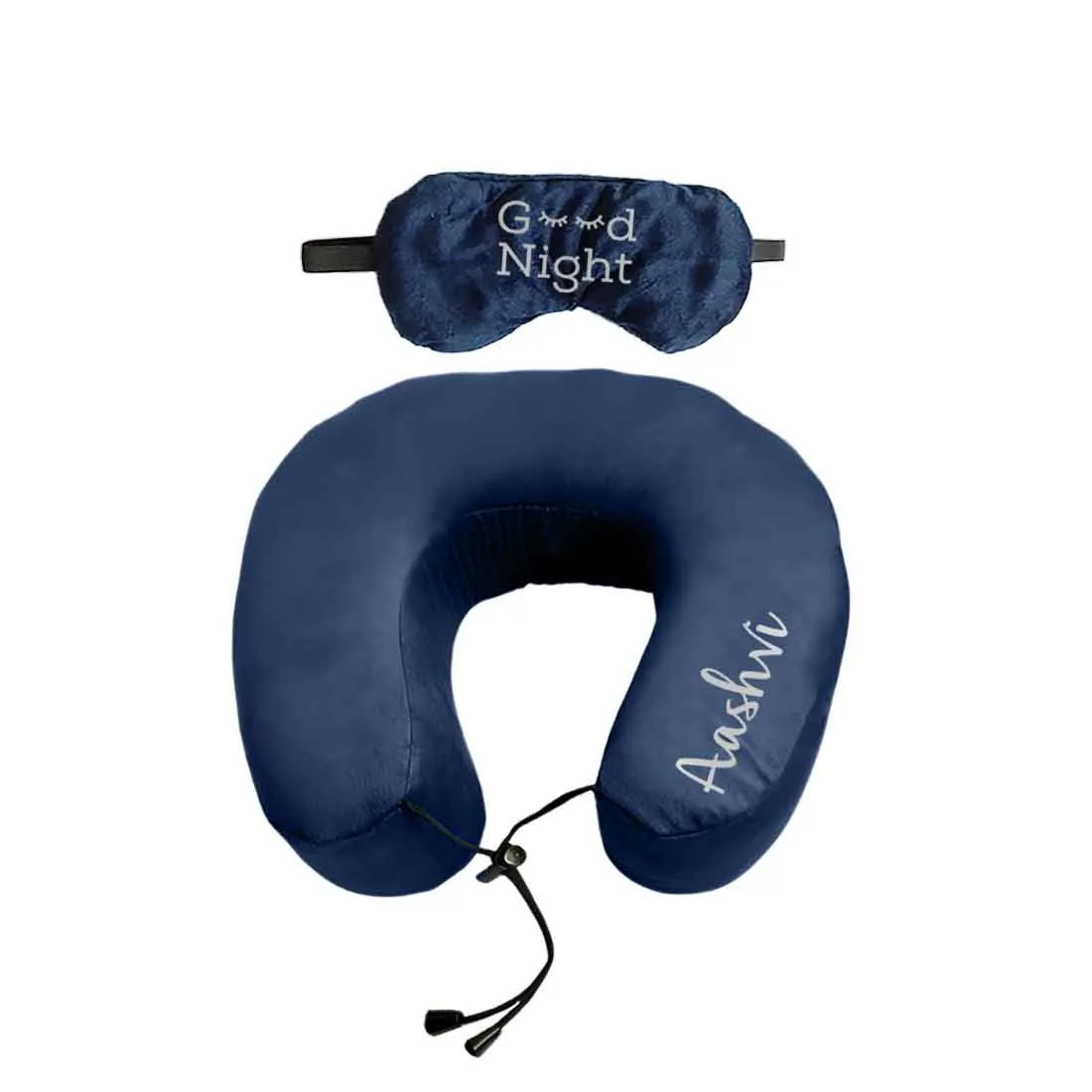 Travel Neck Pillow with Name-Memory foam Airplane Pillow