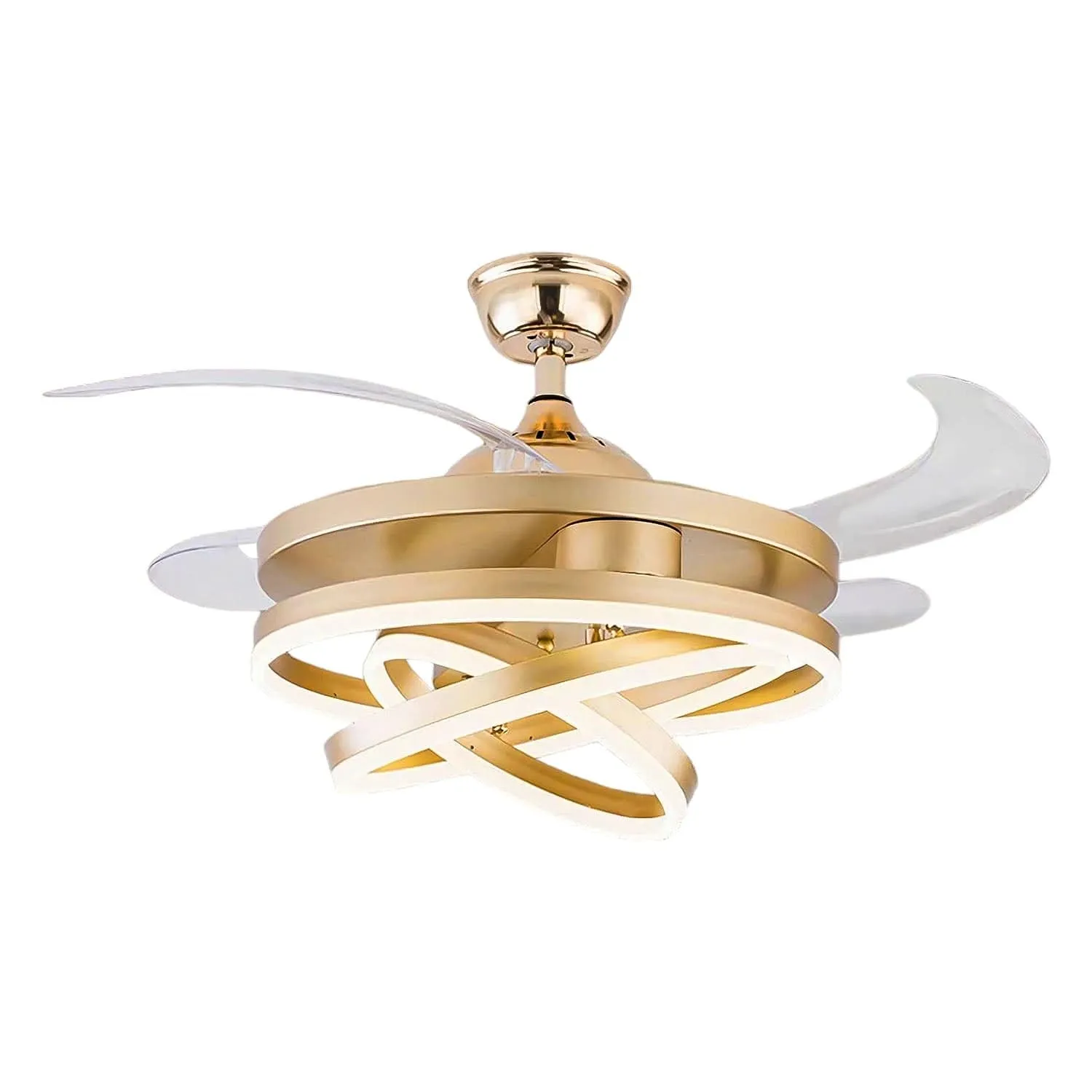 Trinity Nezha Chandelier Ceiling Fan with Remote Control