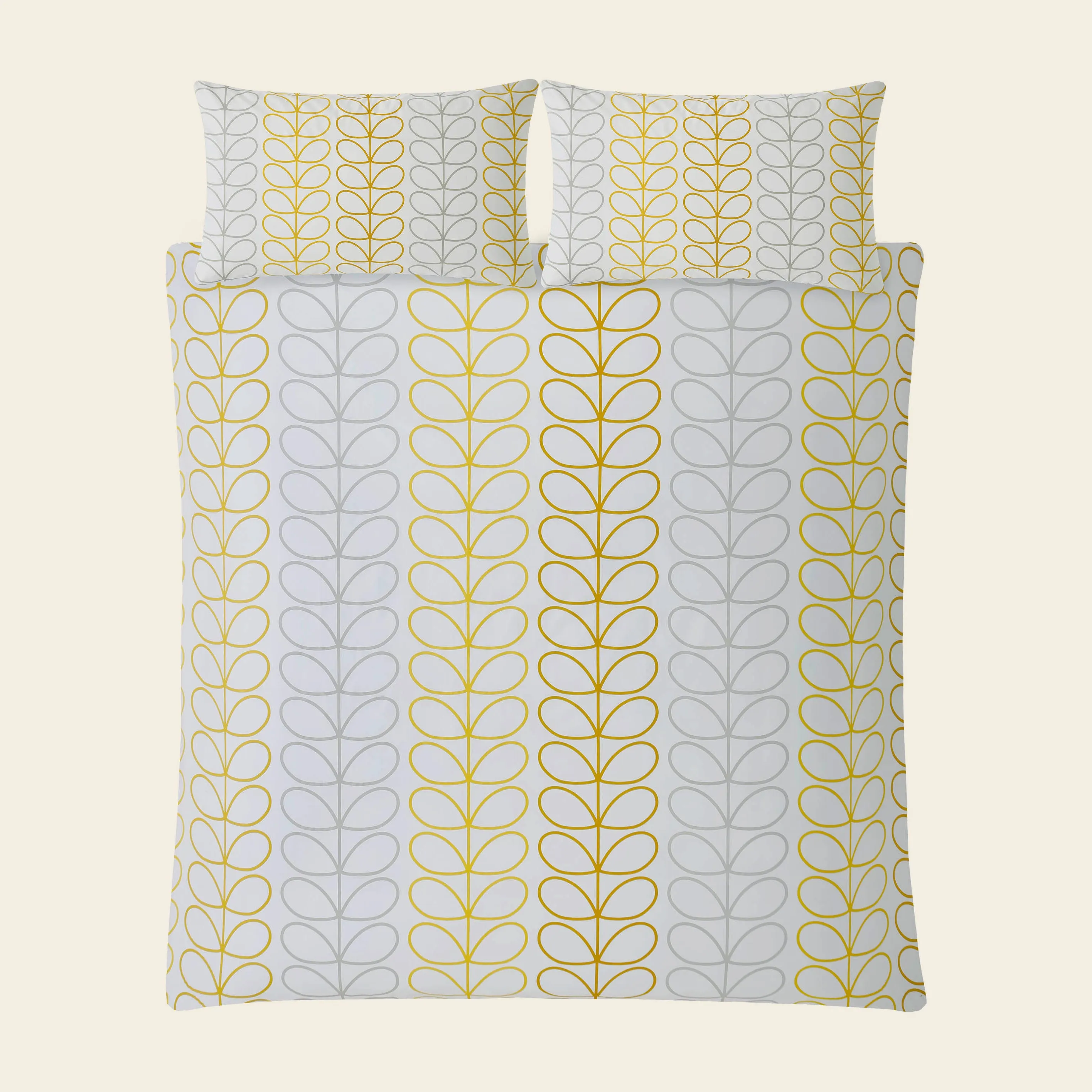 Trio Stem Bed Linen Ochre