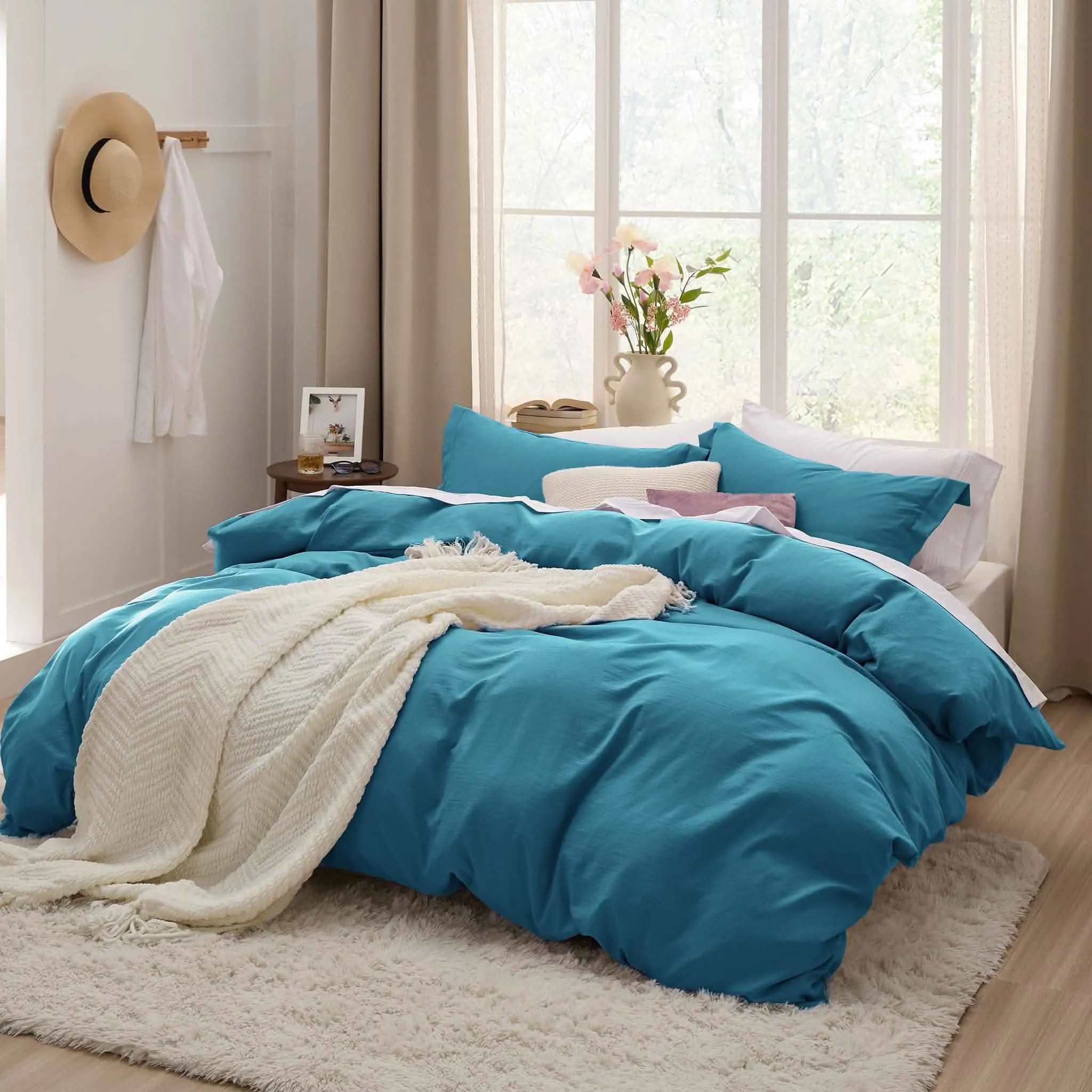 Ultra Soft Hypoallergenic Microfiber Duvet Cover Set