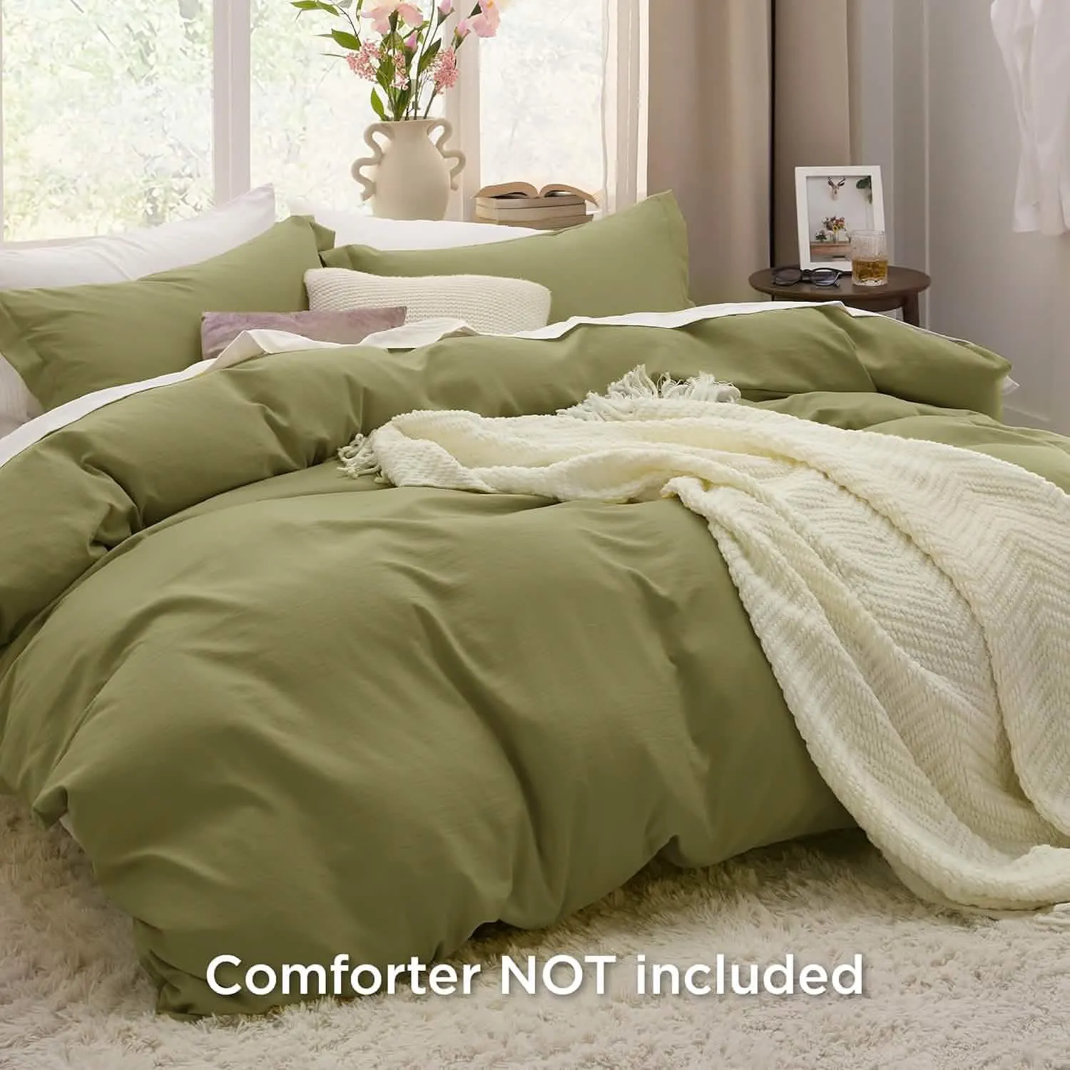 Ultra Soft Hypoallergenic Microfiber Duvet Cover Set