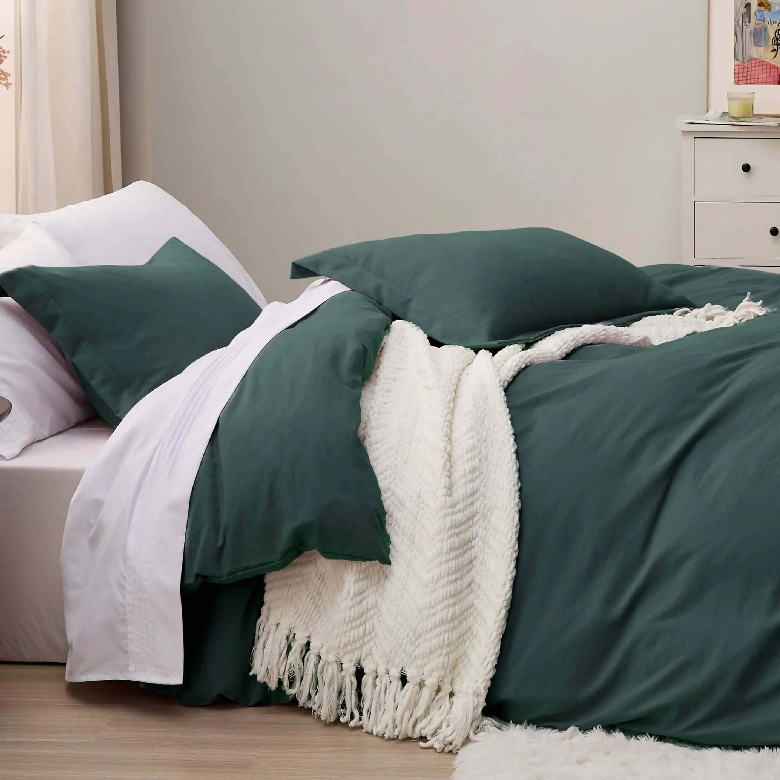 Ultra Soft Hypoallergenic Microfiber Duvet Cover Set